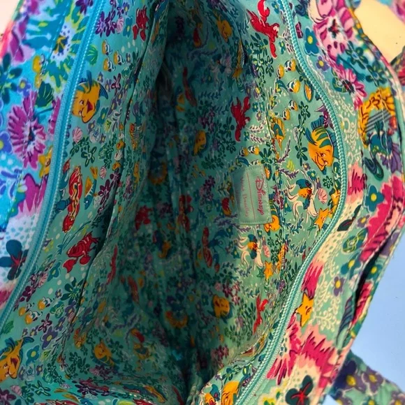 Little Mermaid Small Vera Tote Bag, Vera Bradley - Picture 3 of 3